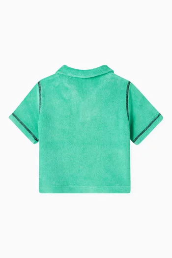 EKD Polo Shirt in Cotton-blend Towelling