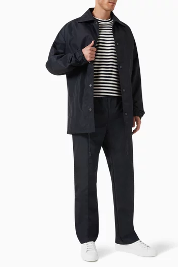 Collared Jacket in Nylon