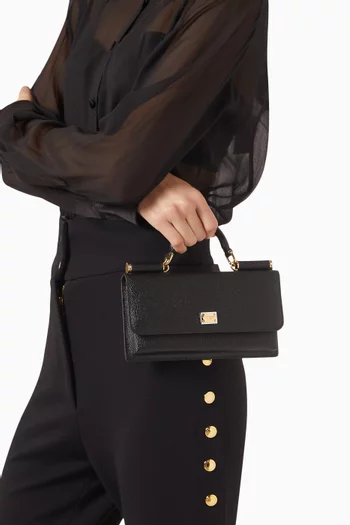 Mini Wallet on Chain in Leather