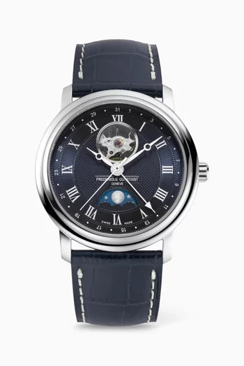 Classics Heart Beat Moonphase Date Watch, 40mm
