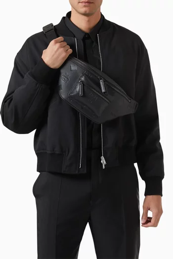 Fursten Belt Bag in Embossed Leather