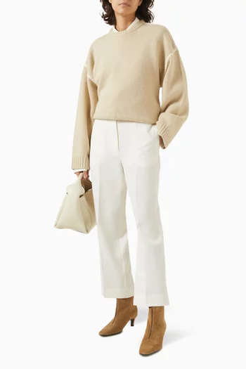Oversized Sweater in Cashmere-knit