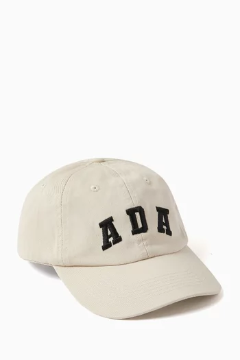 Ada Logo Cap in Cotton-canvas