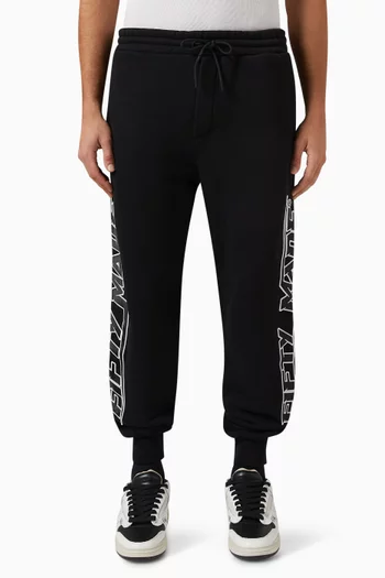 Embroidered Logo Sweatpants in Organic Cotton