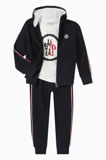 Graphic Logo T-shirt in Cotton Jersey