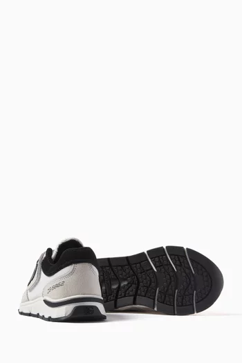 First Steps Sneakers in Mesh & Suede