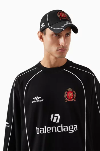 Dubai Soccer Cap in Cotton Drill