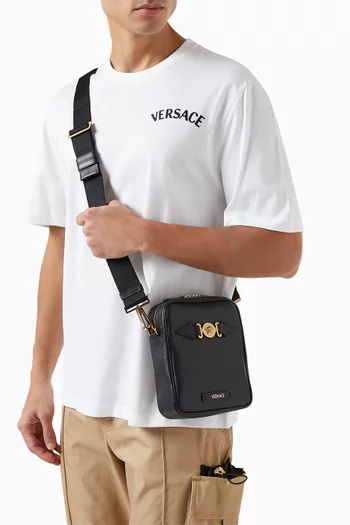 Biggie Crossbody Bag in Leather