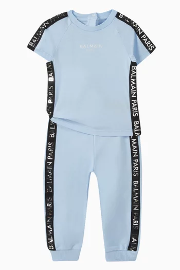 Logo Joggers in Cotton