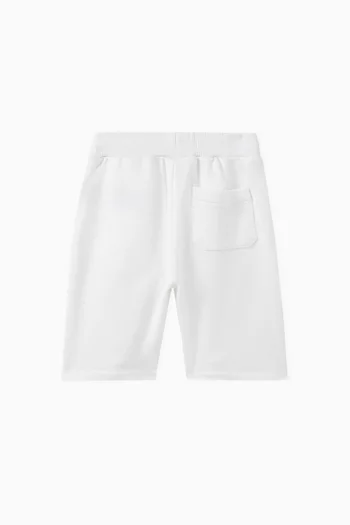 Logo Shorts in Cotton