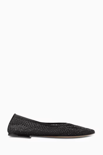 Balla Ballerina Pumps in Crystal Mesh