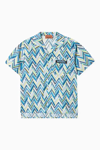 Zigzag Shirt in Cotton