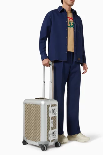 Porter Cabin Plus Trolley Bag in Coated-canvas