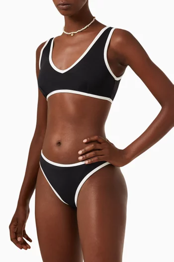 Varsity Support Bikini Top