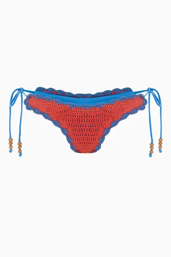 The Crochet Tie Bikini Briefs