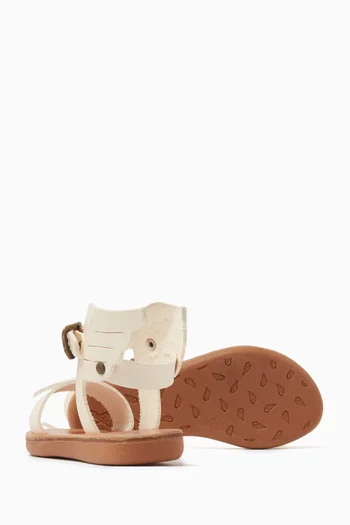 Little Electra Soft Sandals in Leather