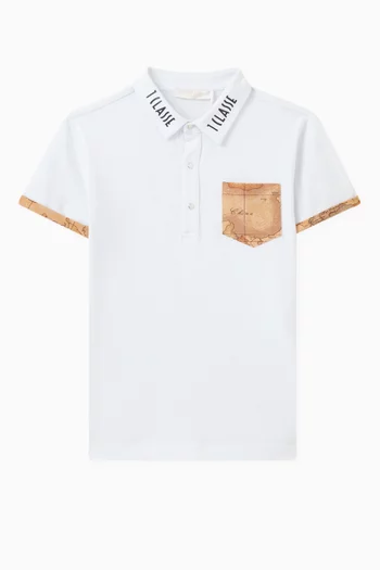 1a Classe Polo Shirt in Cotton