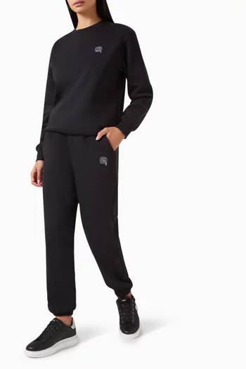 K/Ikonik Glitter Sweatpants in Jersey