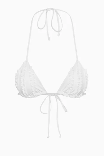 Nick String Triangle Bikini Top