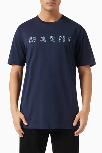 Logo T-shirt in Cotton-jersey