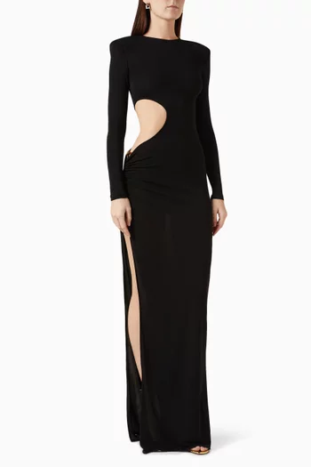 Red Carpet Maxi Dress in Jersey