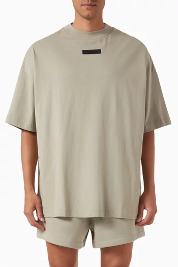 Crewneck T-shirt in Cotton-jersey