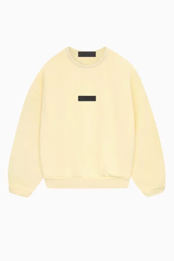 Crewneck Sweatshirt in Cotton-fleece