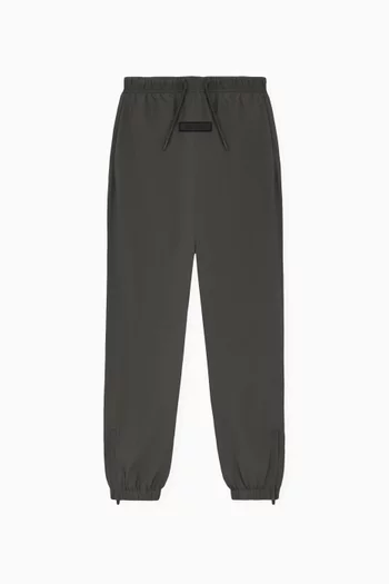 Logo Trackpants in Stretch Woven Nylon