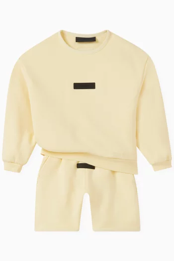 Essentials Sweat Shorts in Cotton-fleece