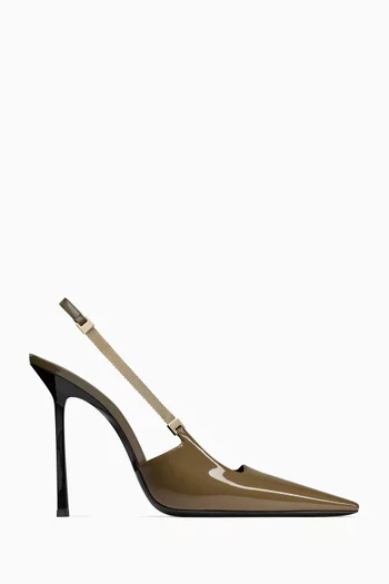 Blake 110 Slingback Pumps in Patent Leather