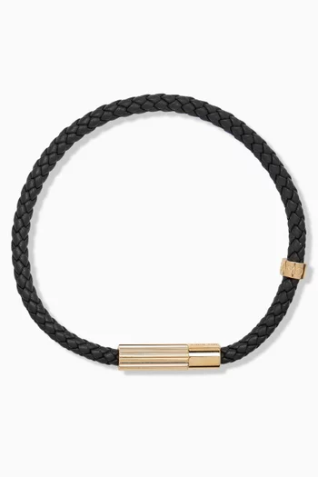 Braided Bracelet in Calfskin
