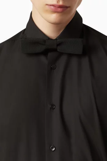 Rectangular Bow Tie In Faille