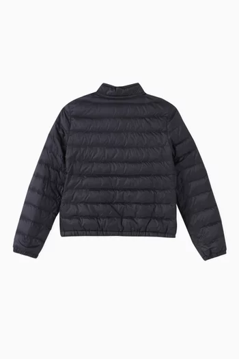 Palans Embellished Down Jacket in Nylon