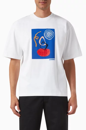 Art-print T-shirt in Cotton-jersey