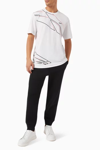 Hadiko Logo Sweatpants in Stretch-cotton