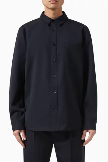 Rocco Shirt Jacket in Wool Blend