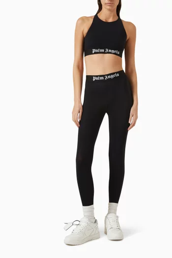 Logo Tape Crop Top