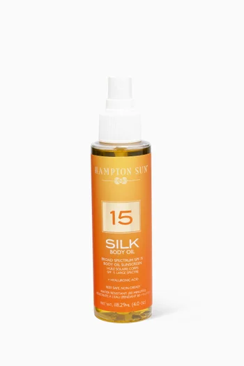 SPF 15 Silk Body Oil, 118ml