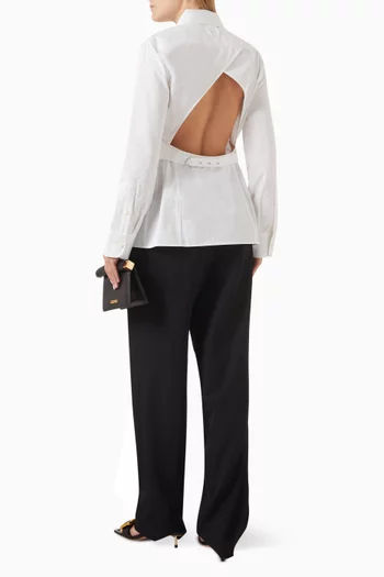 La Chemise de Costume Shirt in Cotton