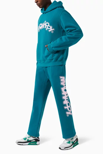 Burst Straight Leg Sweatpants in Fleece