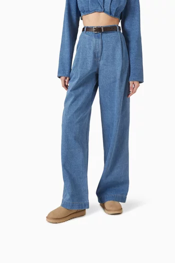 حذاء بوت كلاسيكي قصير للغاية شمواه