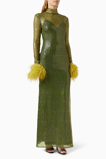 Fonda Pepe Sequin-embellished Dress in Mesh