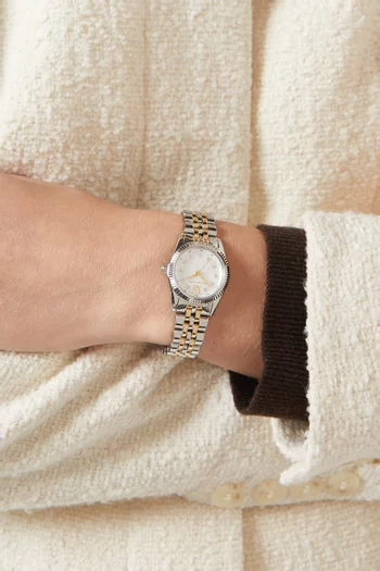 Lexington Pavé Two-tone Quartz Watch, 26mm