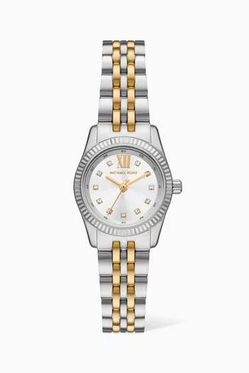 Lexington Pavé Two-tone Quartz Watch, 26mm