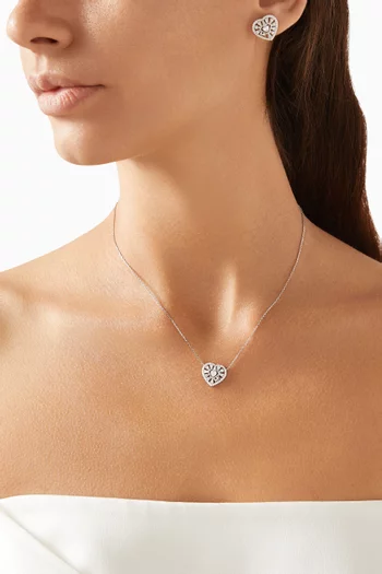 Premium Love Earrings in Sterling Silver