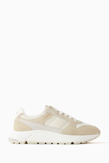 Rush Low Top Sneakers in Leather & Suede
