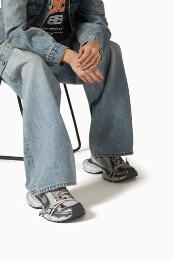 3XL Sneakers in Mesh & PU