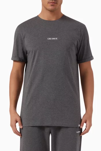 Lens Logo T-shirt in Cotton
