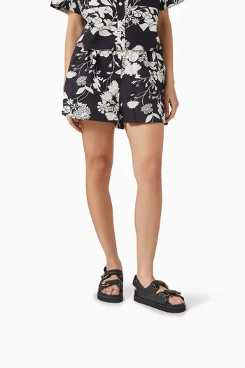 Touch Strap Sandals in Leather