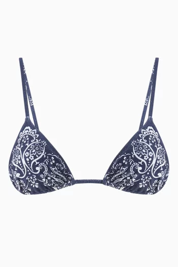 Equator Bikini Top in ECONYL® Blend
